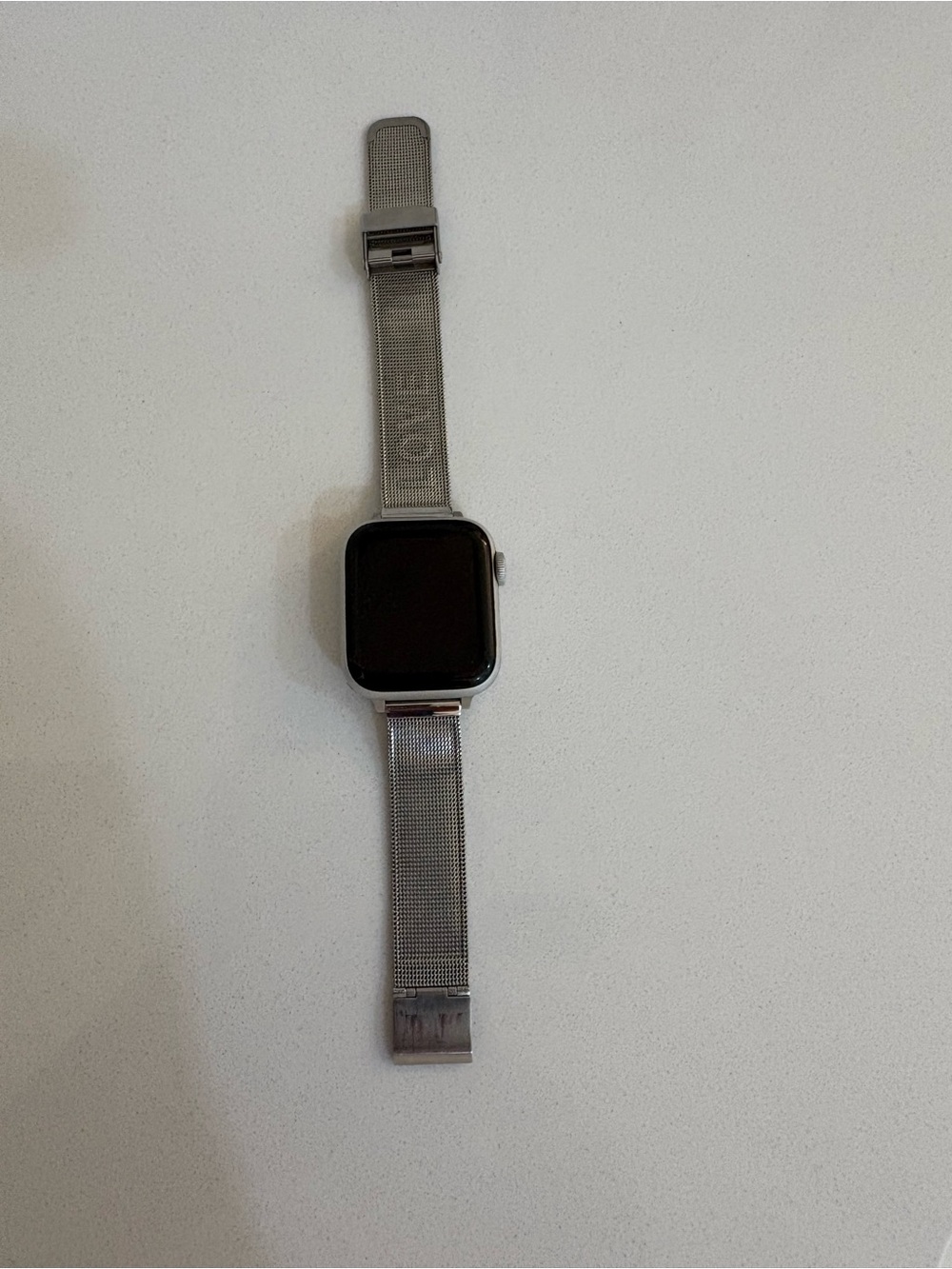 Fossil Silver Mesh Band For Smartwatch
